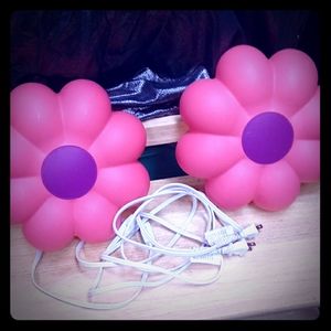 Ikea Wall Flower Lamps